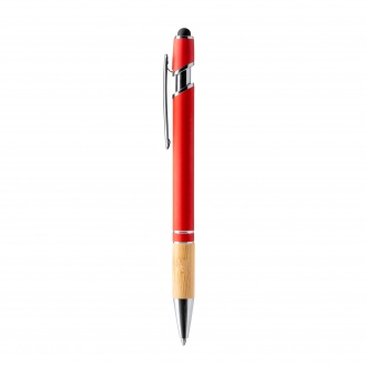 DEKEL - Metal pen with bamboo grip