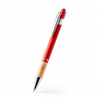 DEKEL - Metal pen with bamboo grip