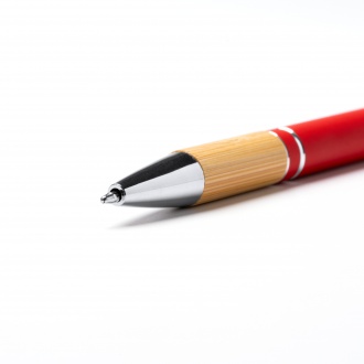 DEKEL - Metal pen with bamboo grip