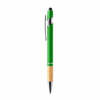 DEKEL - Metal pen with bamboo grip
