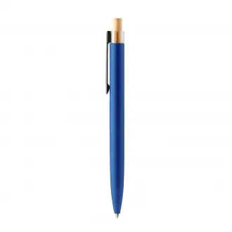 TANSA - Pen made of recycled aluminum with bamboo button