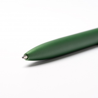 TANSA - Pen made of recycled aluminum with bamboo button
