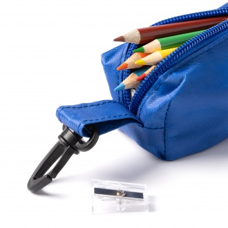 MINTO - RPET fabric pencil case with a zipper.