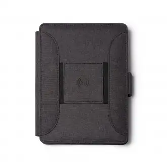 SAMPER - Multifunctional folder made of RPET fabric with A5 format.