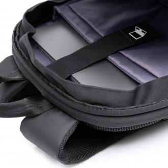 KUGAR - Extendable anti-theft backpack, made of PU Leather