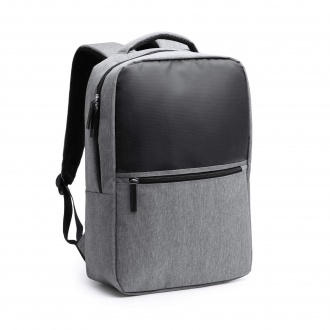 KITON - Backpack made of RPET material with PU leather details