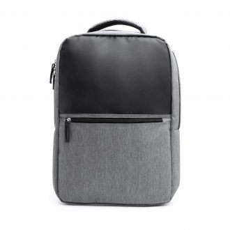 KITON - Backpack made of RPET material with PU leather details