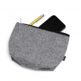 AVIRA - Cosmetic bag made from recycled felt