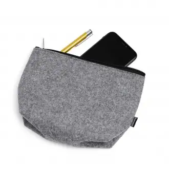AVIRA - Cosmetic bag made from recycled felt