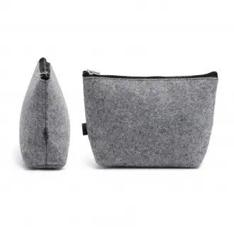 AVIRA - Cosmetic bag made from recycled felt