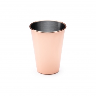 FERNET - Stainless steel mug with an outer copper coating with a capacity of 500ml
