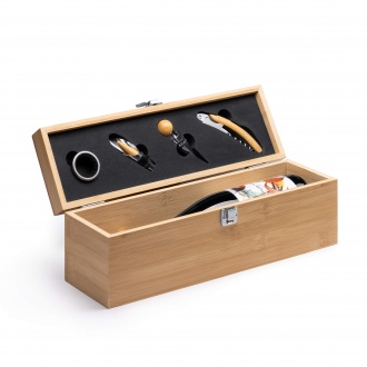 BORDEL - Wooden box for a bottle of wine