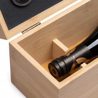 BORDEL - Wooden box for a bottle of wine