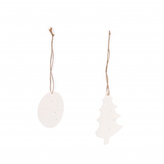 SAVIK - Christmas ornaments made from recycled and biodegradable paper