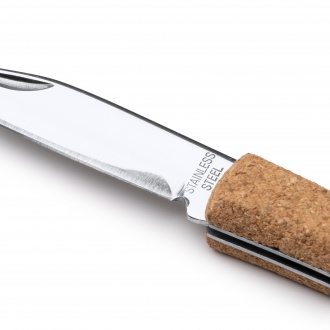 XENA - Stainless steel knife with cork handle
