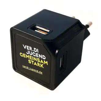 POWERCUBE USB CUBE ORIGINAL USB A+C - USB Charger 