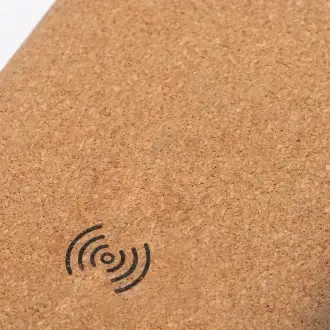 ROTOX - Powerbank with a capacity of 10000 MAH, made of wheat fiber and cork