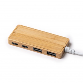 PABLEK - USB hub port in bamboo
