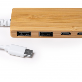 PABLEK - USB hub port in bamboo
