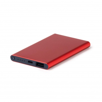 KARNA - Powerbank with 4000 mAh capacity, made from recycled aluminium