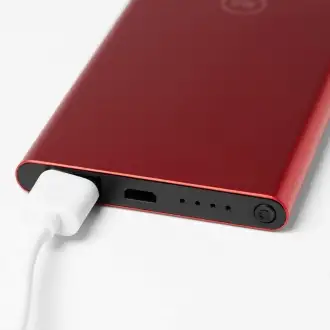 KARNA - Powerbank o pojemności 4000 mAh, wykonany z aluminium pochodzącego z recyklingu