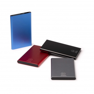 KARNA - Powerbank with 4000 mAh capacity, made from recycled aluminium