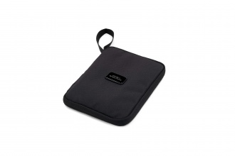 Rover Eco black - Etui podróżne A5 wykonane z materiału RPET