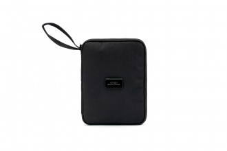 Rover Eco black - Etui podróżne A5 wykonane z materiału RPET