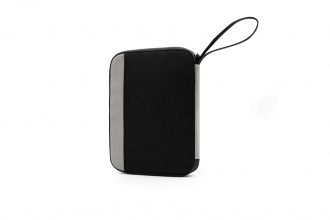 Rover Eco black - Etui podróżne A5 wykonane z materiału RPET
