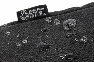 Rover Eco black - Etui podróżne A5 wykonane z materiału RPET