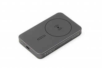 Powerwave 5000 - Powerbank with wireless charging, 5,000 mAh.
