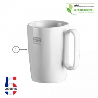 Calypso - Ceramic coffee mug, 250ml.