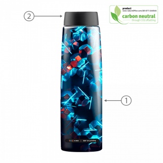 Calypso - Butelka termiczna 0,5L z nadrukiem 360UV.