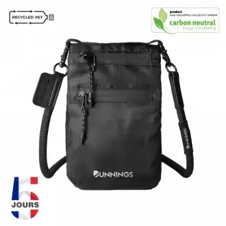 Sacoche - A pouch for your phone and essentials, made from RPET material.