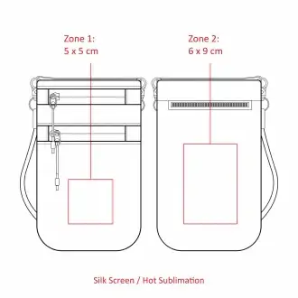 Sacoche - A pouch for your phone and essentials, made from RPET material.