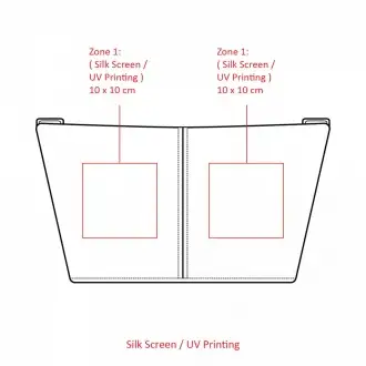 Chili Cooler Lunch Bag - Thermal food bag made of RPET material.