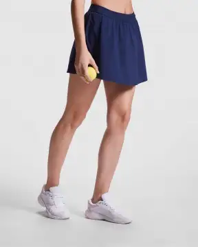 Serena - A lightweight and stretchy technical skirt for women made from recycled polyester.