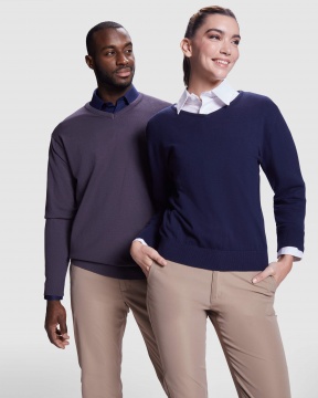 Hilux Woman - Women's v-neck fine knit sweater 