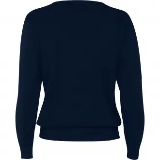 Hilux Woman - Women's v-neck fine knit sweater 