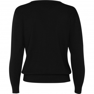Hilux Woman - Women's v-neck fine knit sweater 