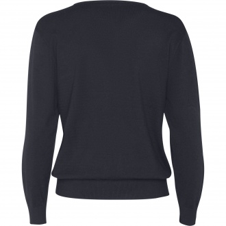 Hilux Woman - Women's v-neck fine knit sweater 