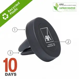 ALLO RECYCLED ABS magnetic phone holder for car vent