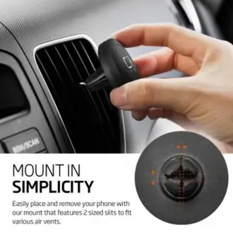 ALLO RECYCLED ABS magnetic phone holder for car vent