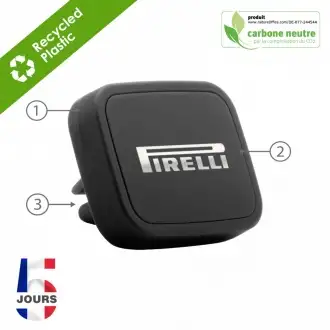 ALLO 2 ECO - magnetic phone holder for ventilation grilles, recycled ABS
