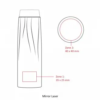 CALYPSO 0.5L - 500ML thermal bottle made of SS304 steel