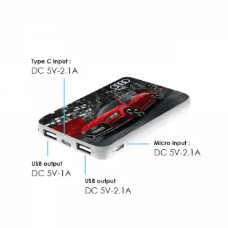 ZETA - Powerbank 5000mAh (USB-A i USB-C)