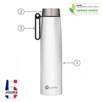 CALYPSO 0.75L - 750ML thermal bottle with handle