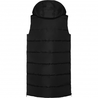 Reine - Women's down sleeveless jacket with detachable hood.