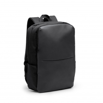 Grindel - Backpack in PU leather and 600D RPET polyester.