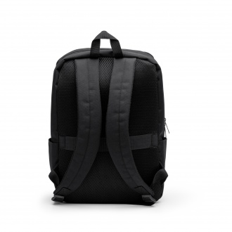 Grindel - Backpack in PU leather and 600D RPET polyester.
